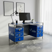 Load image into Gallery viewer, Oil Barrel Desk Type #5