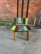 Load image into Gallery viewer, Rustic Teak Lounger