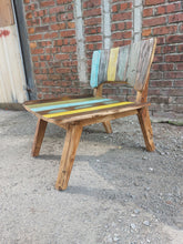 Load image into Gallery viewer, Rustic Teak Lounger