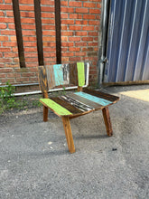 Load image into Gallery viewer, Rustic Teak Lounger