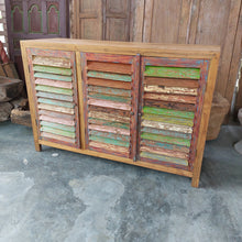 Load image into Gallery viewer, Louvred Shoe Cabinet (150cm) type 1