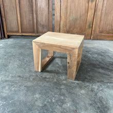 Load image into Gallery viewer, Box Side Table/Stool