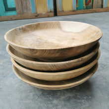 Load image into Gallery viewer, Teak Fruit Bowl