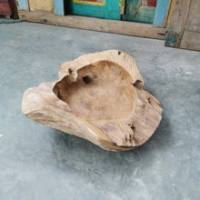 Load image into Gallery viewer, Live Edge Teak Bowl (Extra Thick)