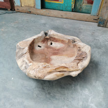 Load image into Gallery viewer, Live Edge Teak Bowl (Extra Thick)