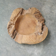 Load image into Gallery viewer, Live Edge Teak Bowl (Extra Thick)