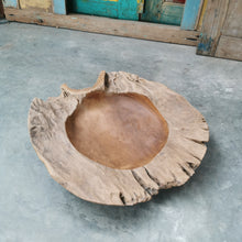 Load image into Gallery viewer, Live Edge Teak Bowl (Extra Thick)