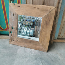 Load image into Gallery viewer, Rustic Teak Mirror