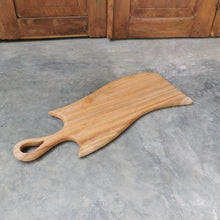 Load image into Gallery viewer, Teak Curved Platter/Cheese Board