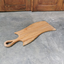 Load image into Gallery viewer, Teak Curved Platter/Cheese Board