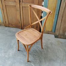 Load image into Gallery viewer, Cross Back Chair
