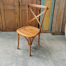 Load image into Gallery viewer, Cross Back Chair
