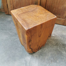 Load image into Gallery viewer, Square Log Stool/Plinth