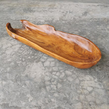 Load image into Gallery viewer, Live Edge Decorative Bowl (Teak)
