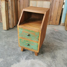 Load image into Gallery viewer, Rustic Bedside Table type 4