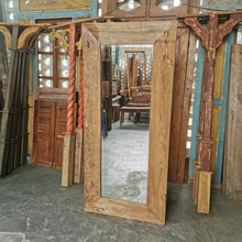 Load image into Gallery viewer, Rustic Teak Mirror