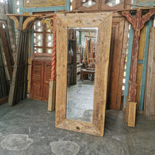 Load image into Gallery viewer, Rustic Teak Mirror