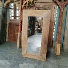 Load image into Gallery viewer, Rustic Teak Mirror