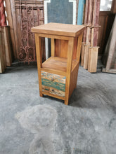 Load image into Gallery viewer, Rustic Bedside Table type 1