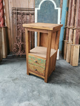 Load image into Gallery viewer, Rustic Bedside Table type 1