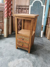 Load image into Gallery viewer, Rustic Bedside Table type 1