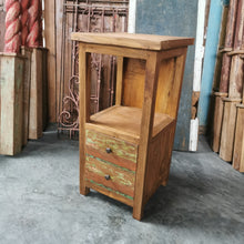 Load image into Gallery viewer, Rustic Bedside Table type 1