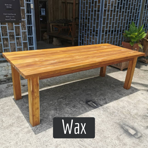 Finishing Options: Wax