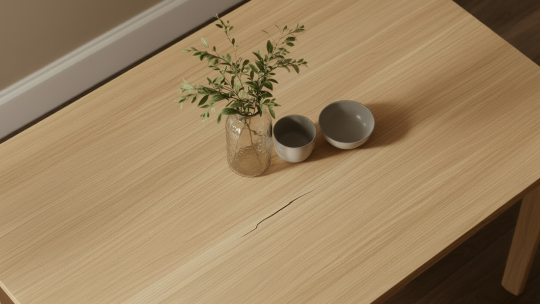 What happens if my table cracks?