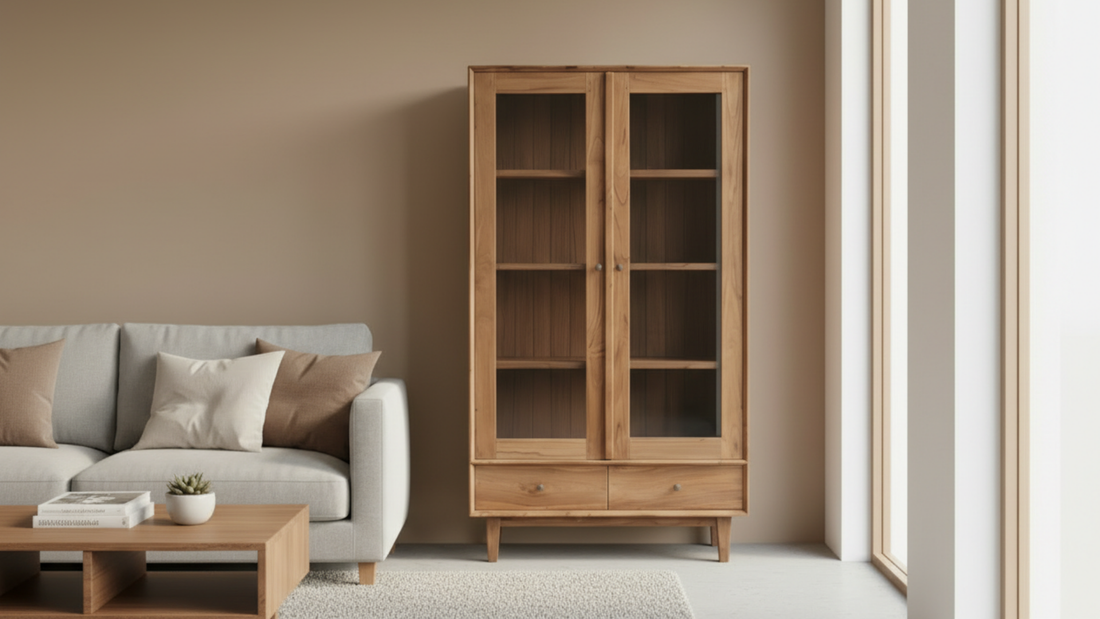 How does teak age over time?