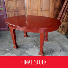 Load image into Gallery viewer, Oval Teak Dining Table
