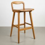 Extra Low Back Bar Stool (60-75cm)