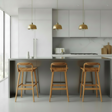 Load image into Gallery viewer, Extra Low Back Bar Stool (60-75cm)
