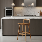 Extra Low Back Bar Stool (60-75cm)