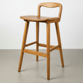 Extra Low Back Bar Stool (60-75cm)