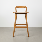 Extra Low Back Bar Stool (60-75cm)