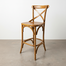 Load image into Gallery viewer, Cross Back Bar Stool (60-65cm)
