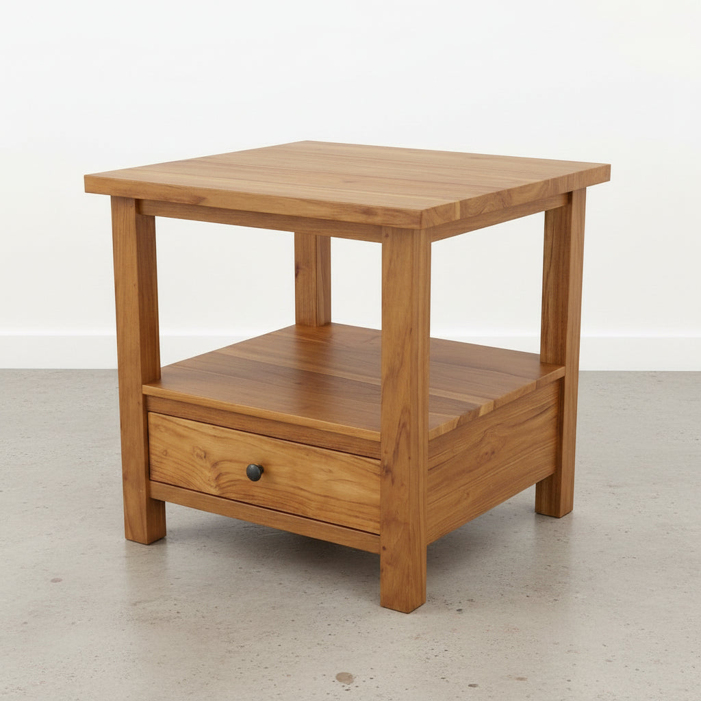 Byron Bedside Table (60cm High)