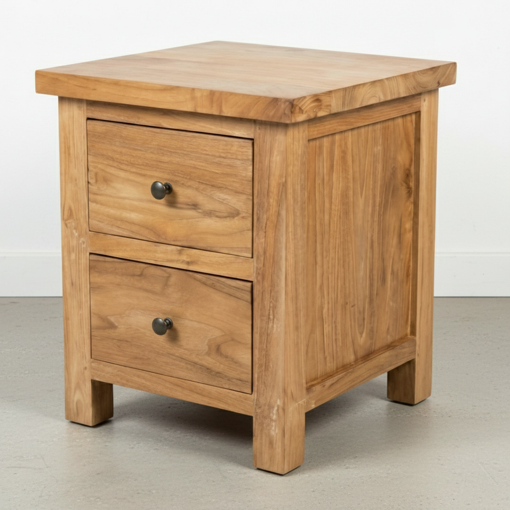 Byron Bedside Table (60cm High)