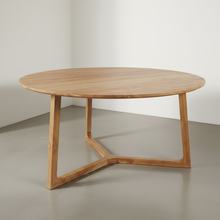 Load image into Gallery viewer, Ramberg Round Dining Table (3 legs)
