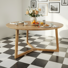 Load image into Gallery viewer, Ramberg Round Dining Table (3 legs)
