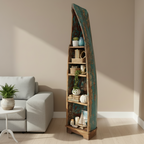 Rustic Sampan Shelf Unit (200cm) type 1