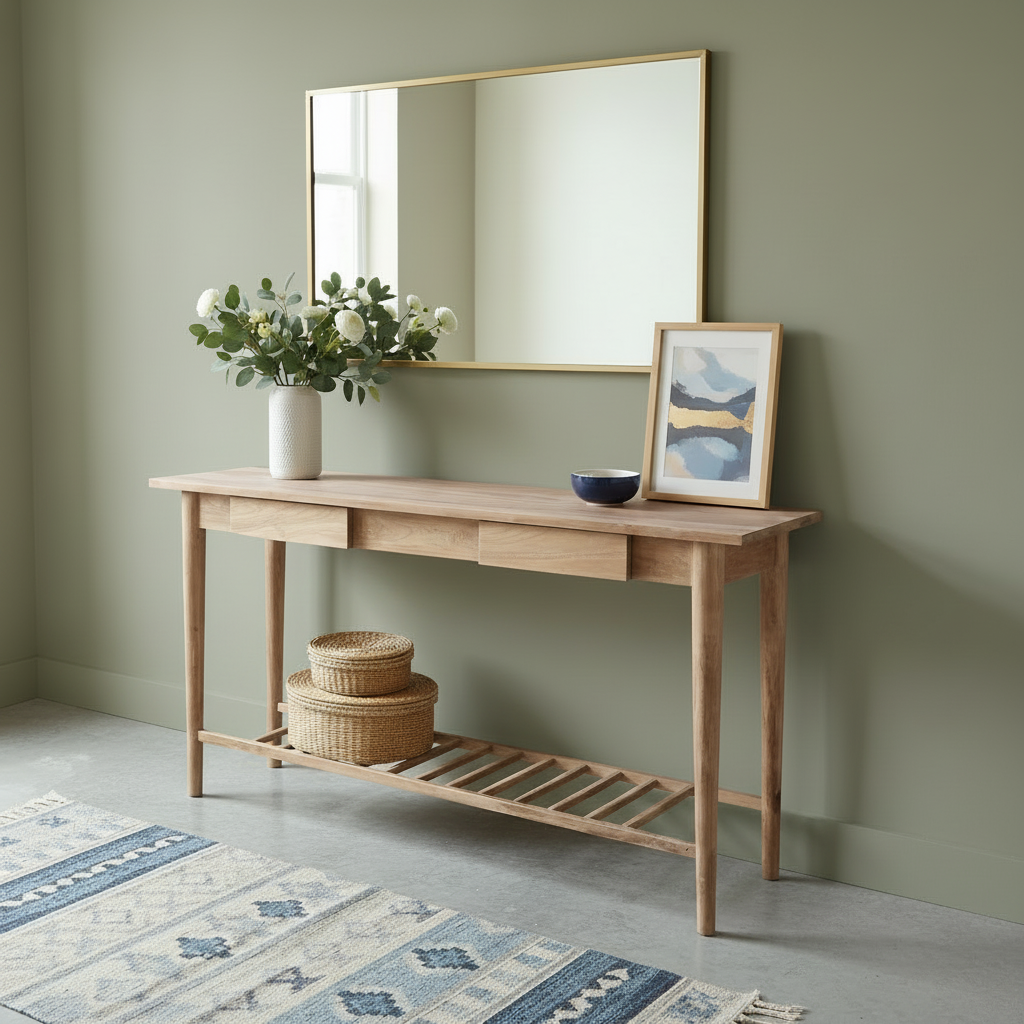 Ramberg Entry Console (with shelf)