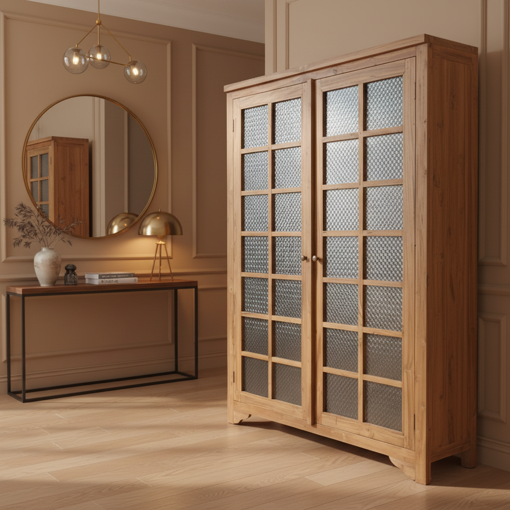 Rustic Shoe Cabinet