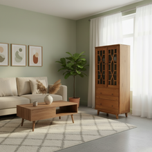 Load image into Gallery viewer, Rustic Teak Cupboard
