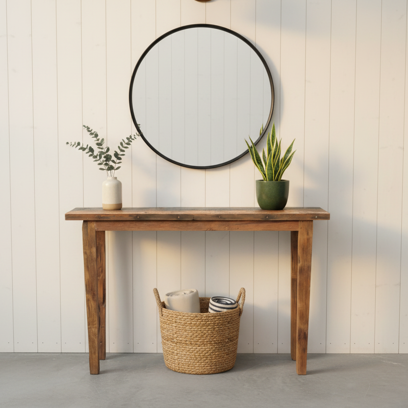 Rustic Entry Console (120cm) Type 1