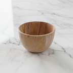Teak Soup Bowl