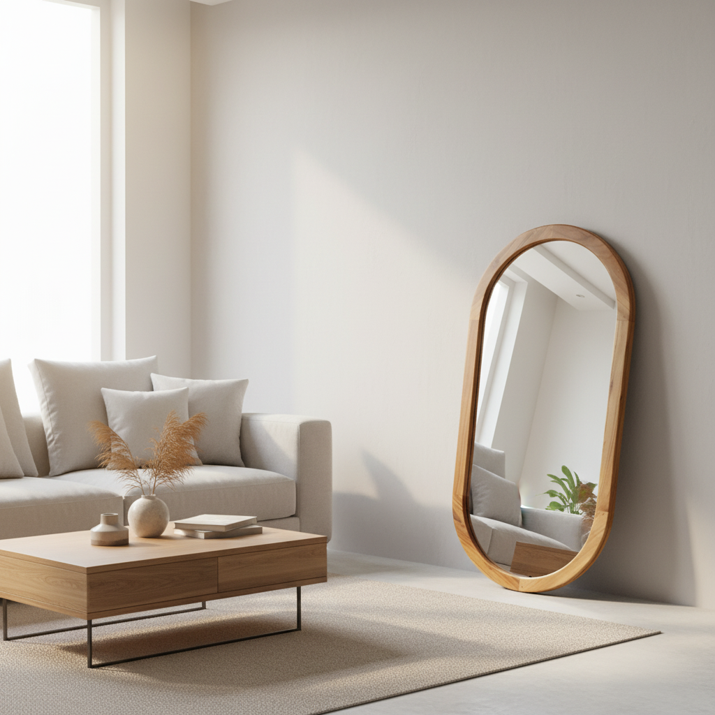 Oval Mirror