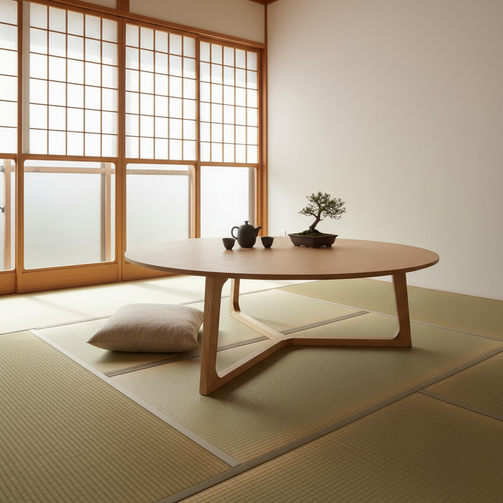 Ramberg Round Coffee Table (raw)