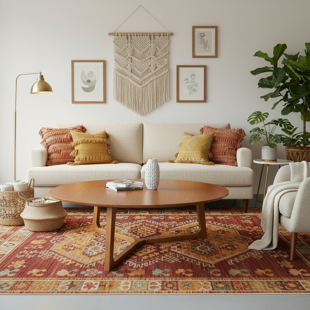 Ramberg Round Coffee Table (varnished)