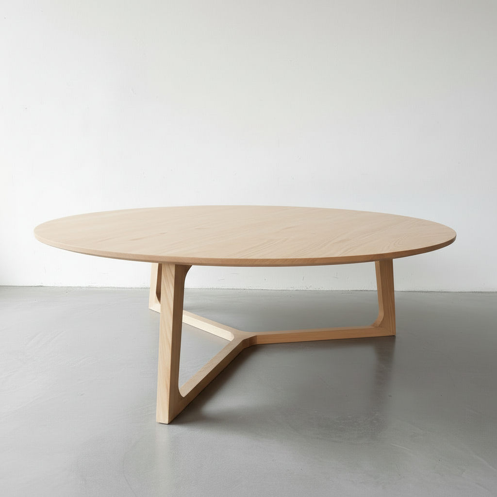 Ramberg Round Coffee Table (raw)